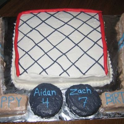 Hockey Themed Cake For Two