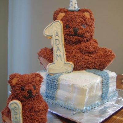 1St Birthday Bear Cakes