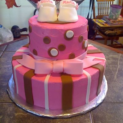 Olivia Marie Pink & Brown
