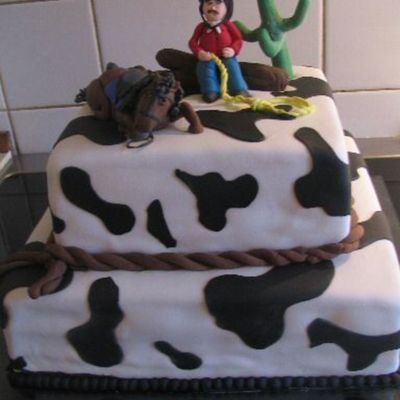 Cowboy Theme Cake
