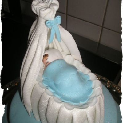 Baby In Cradle...closeup