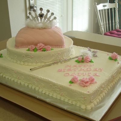 Princess Pillow Cake