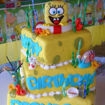 Spongebob Cake