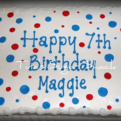 Red And Blue Polka Dots