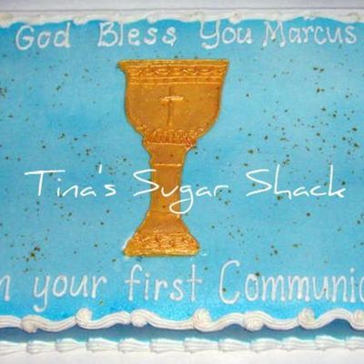 First Communion Cake