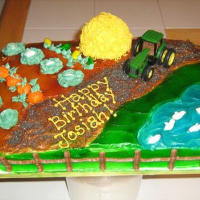 John Deere Farm Cake