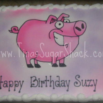 Comical Pig Cake