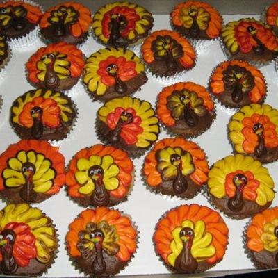 Turkey Cupcakes