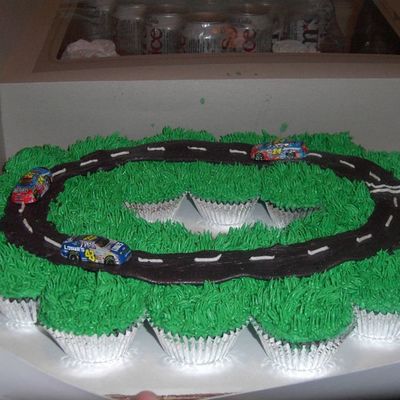 Race Track Cupcakes