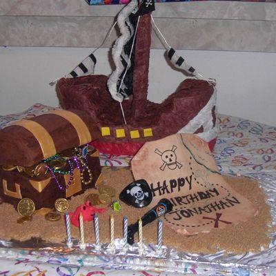 Treasure Chest Cake