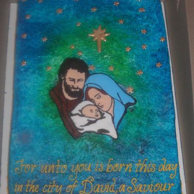 Nativity Cake