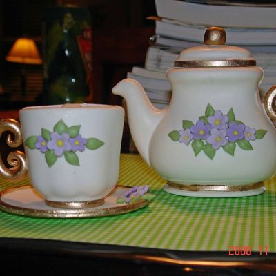Teapot And Cup
