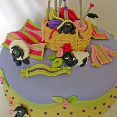 Knitting Sheep