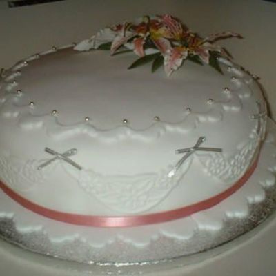 Single Tier Rich Fruit Cake