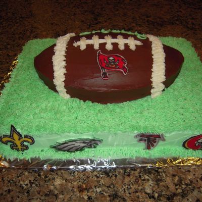 Football Birthday Cake