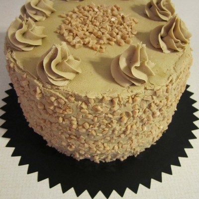 Pumpkin Toffee Cake