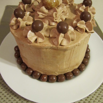 Malted Milk Ball Cake