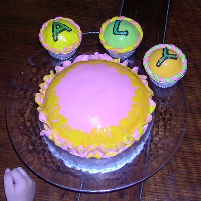 Frilly Birthday Cake