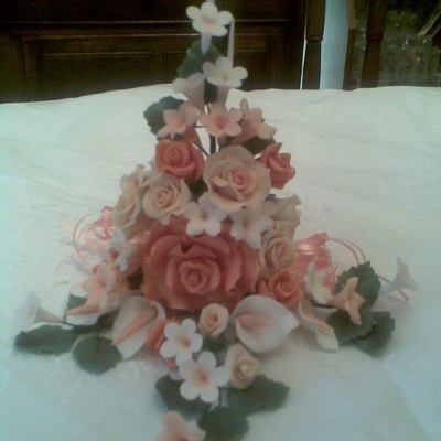 Orange Cake Topper