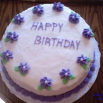 Simple Birthday Cake