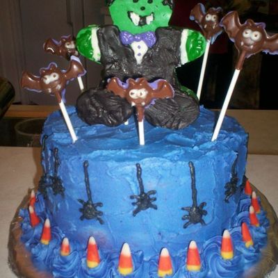 Halloween Dracula Cake