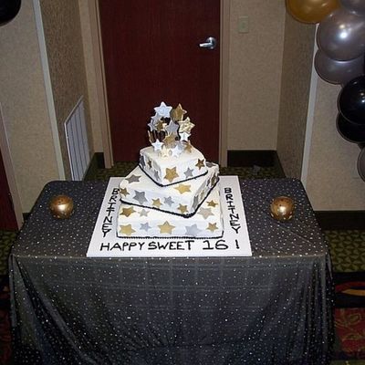Hollywood Sweet 16 Cake