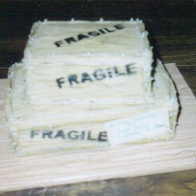 Crates Birthday Cake