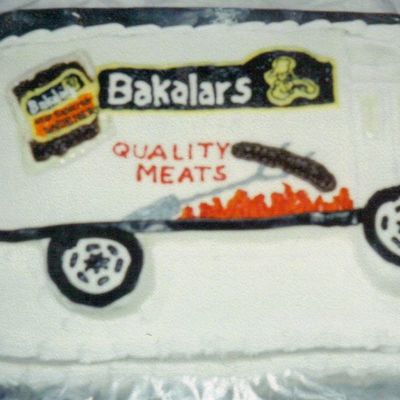 Delivery Truck Cake