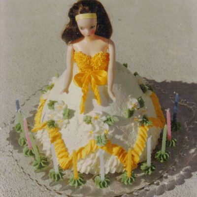 Doll Birthday Cake