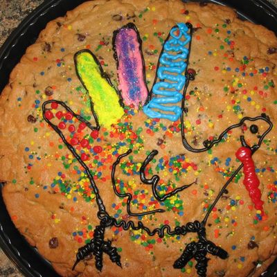 Turkey Cookie Cake