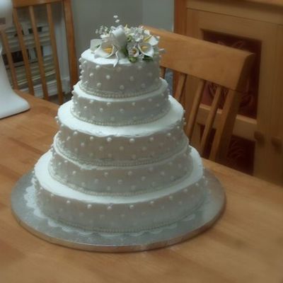 My Very First Wedding Cake!
