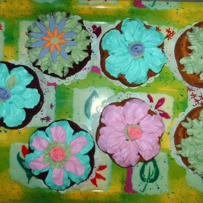 Floral Cupckaes