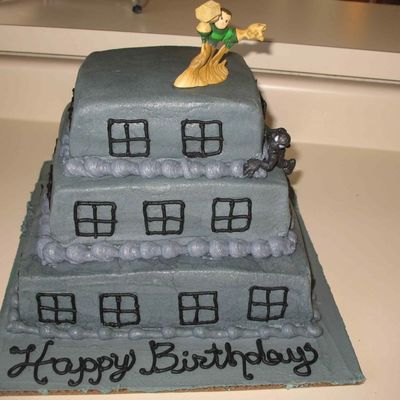 Black Spiderman Cake