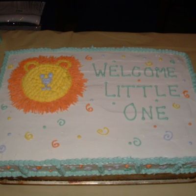 Brother's Baby Shower Cake