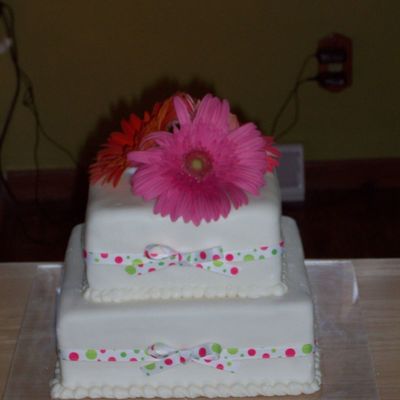 Simple Wedding Cake