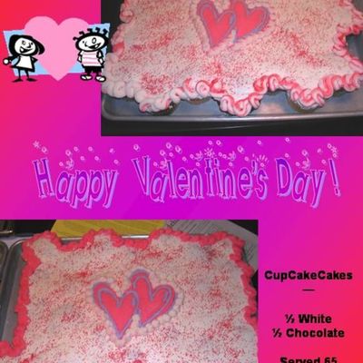 Valentine's Cupcakecake