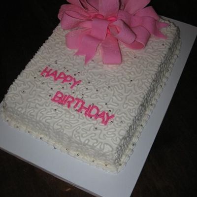 Pink Bow Birthday