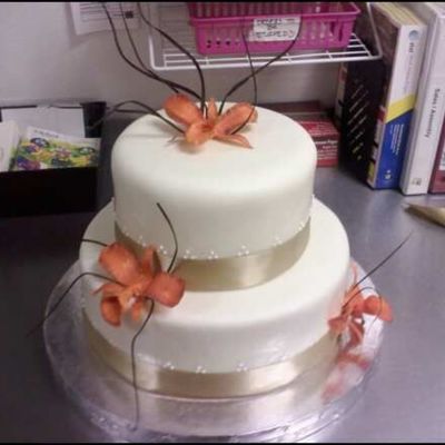 Fall Wedding With Orchids
