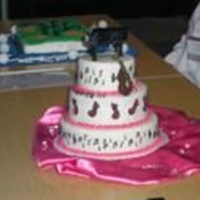 Music Cake For Retirement
