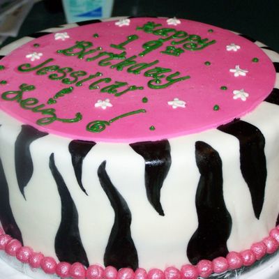 Zebra Birthday!