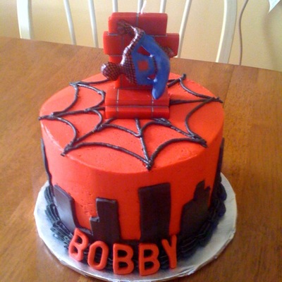 Spiderman Cake