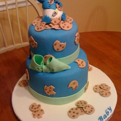 Cookie Monster Cake