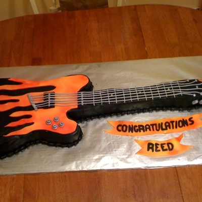 Guitar Cake