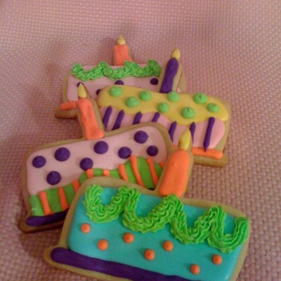 Birthday Cake Cookies