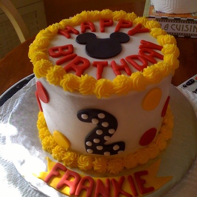 Mickey Mouse Cake