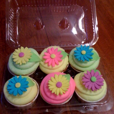 Daisy Cupcakes