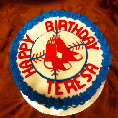 Red Sox Cake