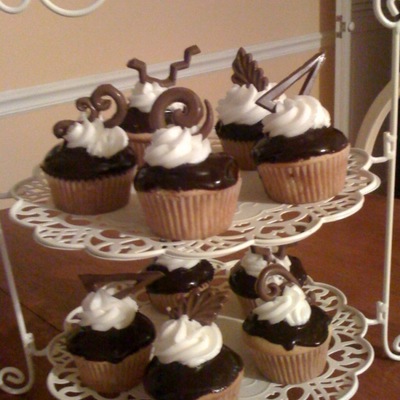 Boston Cream Cupcakes