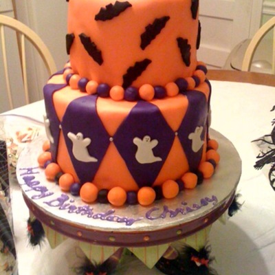 Halloween Birthday Cake