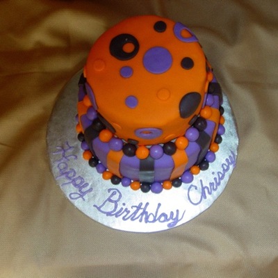 My Daughters Halloween Birthday Cake From Last Year